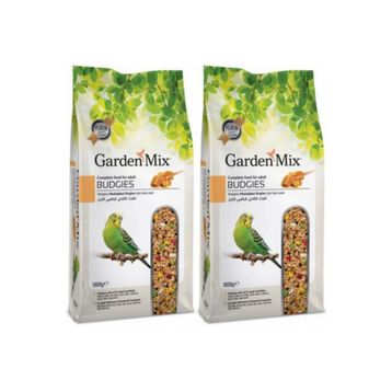 Gardenmix Platin Ballı 2x500 gr Muhabbet Kuş Yemi