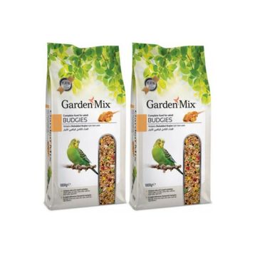 Gardenmix Platin Ballı 2x500 gr Muhabbet Kuş Yemi
