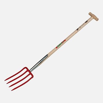 Gardol Kırmızı 85 cm Dört Çatallı T Kürek