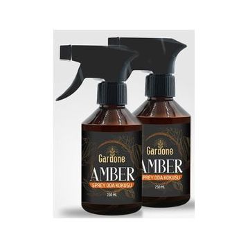 Gardone 250 ml Amber Oda ve Çamaşır Spreyi Oda Parfümü (2 adet)
