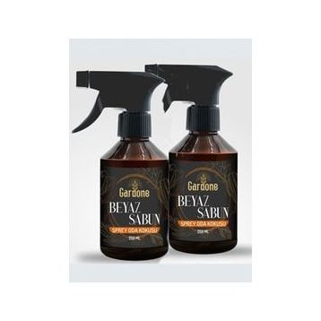 Gardone 250 ml Beyaz Sabun ve Amber Kokulu Çamaşır Spreyi ve Oda Kokusu (2 adet)