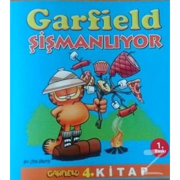Garfield Şişmanlıyor - 4.Kitap - Jim Davis