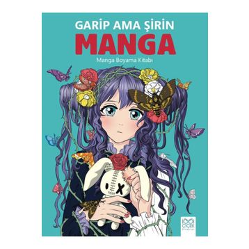 Garip Ama Şirin Manga - Manga Boyama Kitabı - Bia Melo - 1001 Çiçek Kitaplar