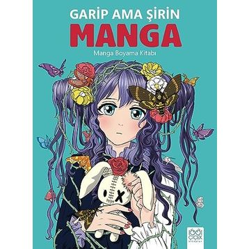 Garip Ama Şirin Manga - Manga Boyama Kitabı - Bia Melo - 1001 Çiçek Kitaplar