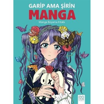 Garip Ama Şirin Manga - Manga Boyama Kitabı - Bia Melo - 1001 Çiçek Kitaplar