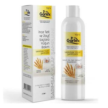 Garlex 250 ml Sarımsak ve Yulaf Şampuanı