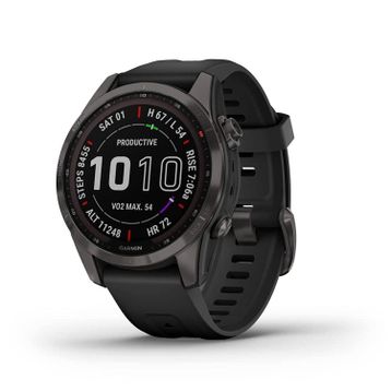 Garmin Fenix 7S Sapphire Solar Gri Akıllı Saat
