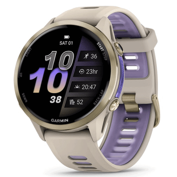 Garmin Forerunner 970 Soft Gold Titanyum Gri Akıllı Saat