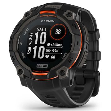 Garmin Instinct 3 45 mm Solar Siyah Akıllı Saat