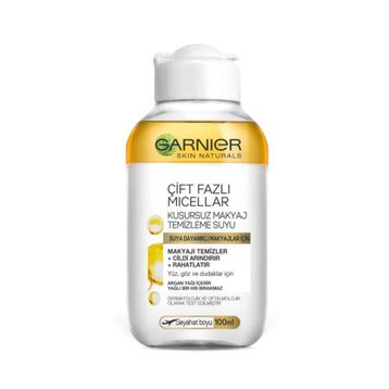 Garnier 100 ml Micellar Çift Bazlı Makyaj Temizleme Suyu