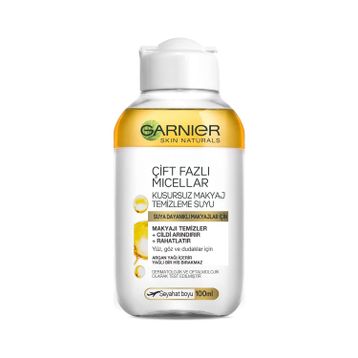 Garnier 100 ml Micellar Çift Bazlı Makyaj Temizleme Suyu