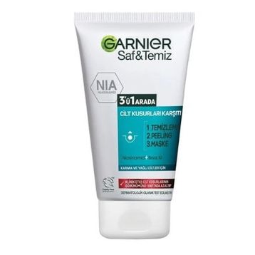 Garnier 200 ml 3 ü 1 Arada Yağlanma ve Pürüzlere Karşı Etkili Temizleme Jeli