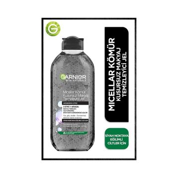 Garnier 400 ML Kömür Kusursuz Makyaj Temizleyici Jel