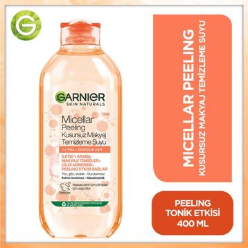 Garnier 400 ml Micellar Peeling Makyaj Temizleme Suyu