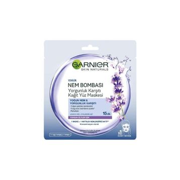 Garnier 43 gr Nem Bombası Yorgunluk Karşıtı Kağıt Yüz Maskesi