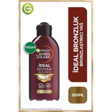 Garnier Ambre Solaire Brozing Oil 200 ml Bronzlaştırıcı Güneş Yağı