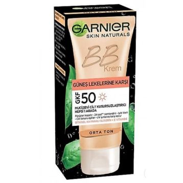 Garnier BB Krem GFK 50 Orta Ton Güneş Lekelerine Karşı Koruyucu