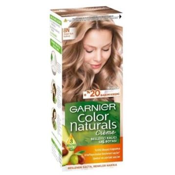 Garnier Color Naturals Doğal Açık Kumral No: 8N Saç Boyası