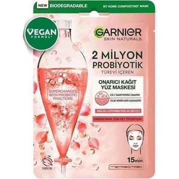 Garnier Kağıt 2 Milyon Probiyotik Yüz Maskesi