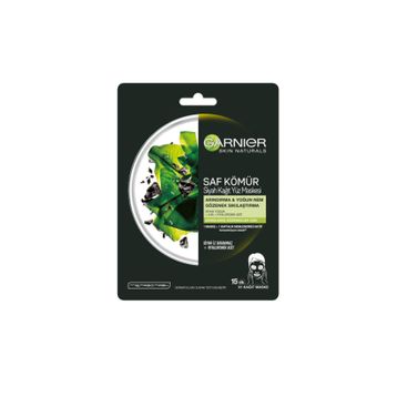 Garnier Kömürlü Kağıt Siyah Yosun Yüz Maskesi
