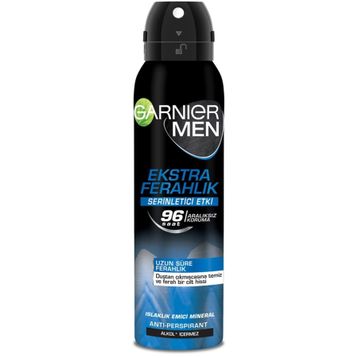 Garnier Men Ekstra Ferahlık 150 ml Sprey Deodorant