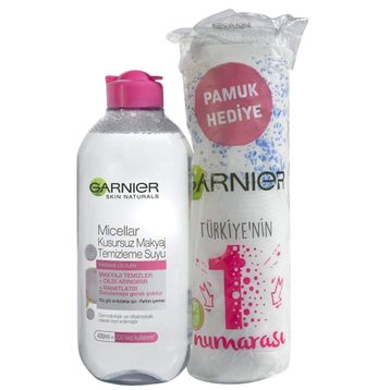 Garnier Micellar Gülsuyu 2x400 ml Kusursuz Makyaj Temizleme Suyu