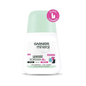 Garnier Mineral Lekesiz Koruma Antiperspirant Ter Önleyici Leke Yapmayan Kadın Roll-On Deodorant 50 ml