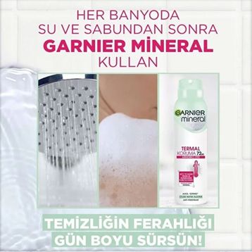 Garnier Mineral Termal Koruma 4x150 ml Kadın Sprey Deodorant