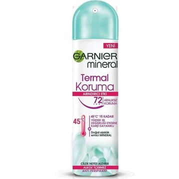 Garnier Mineral Termal Koruma Arındırıcı Etki 150 ml Antiperspirant Sprey Deodorant