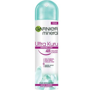 Garnier Mineral Ultra Kuru 150 ml Spray Deodorant