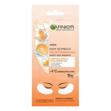 Garnier Nem Bombası Kağıt Göz Maskesi