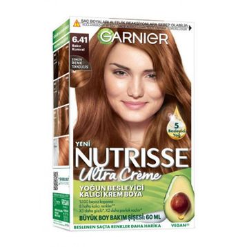 Garnier Nutrisse 6.41 Bakır Kumral 60 ml Saç Boyası