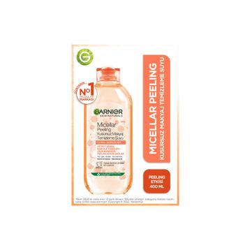 Garnier Peeling Micellar Kusursuz 400 ml Makyaj Temizleme Suyu