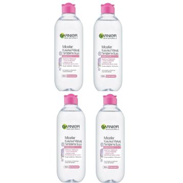 Garnier Saf Temiz Micellar 4x400 ml Kusursuz Makyaj Temizleme Suyu