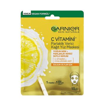 Garnier Skin Naturals C Vitamini Serum Kağıt Maske