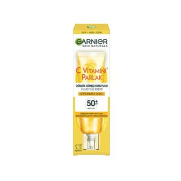 Garnier Spf 50 40 ml C Vitamini Görünmez Doku Güneş Koruyucu Krem