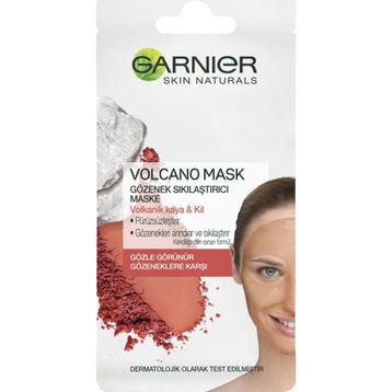 Garnier Volkanik Kaya ve Kil İçeren Gözenek Sıkılaştırıcı Kağıt Maske