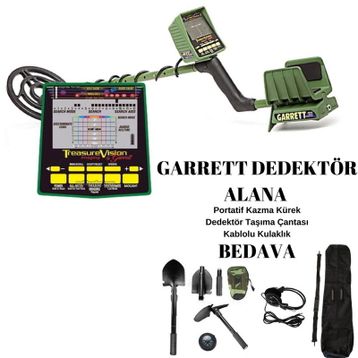 Garrett GTİ-2500 Standart Paket Tek Arama Başlıklı Dedektör