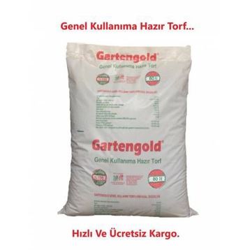 Gartengold 80 lt Organik Genel Kullanım Torf
