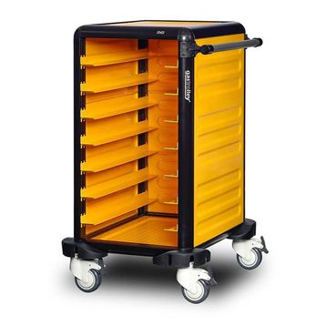 Gastrolley G.ST.75.S.2 75 101x71x99 cm 2 Yanı Kapalı Tekli Servis Tepsi Arabası