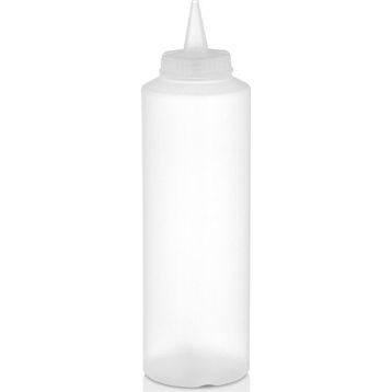 GastroPlast Şeffaf 500 ml Fişek Sosluk