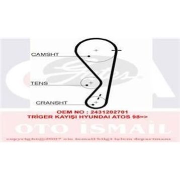 Gates 5511XS Triger Kayışı