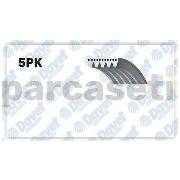Gates 5PK1215 Kanallı Kayış