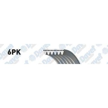 Gates 6PK1163 Kanallı Kayış
