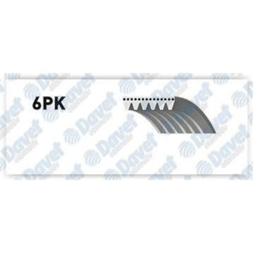 Gates 6PK1375 Kanallı Kayış