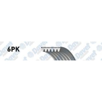 Gates 6PK1600 Kanallı Kayış
