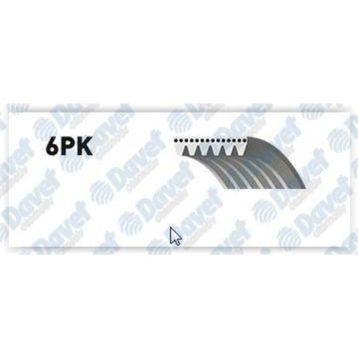 Gates 6PK2260 Kanallı Kayış