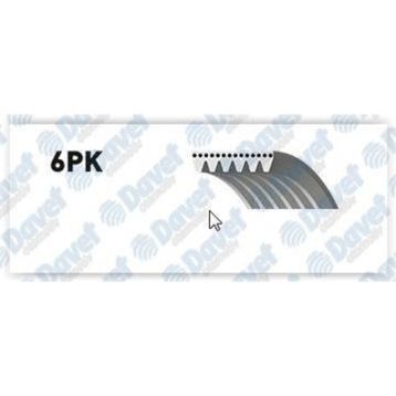 Gates 6PK2500 Kanallı Kayış