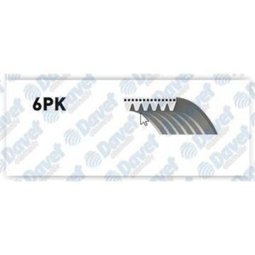 Gates 6PK2603 Kanallı Kayış