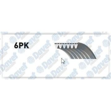 Gates 6PK905 Kanallı Kayış